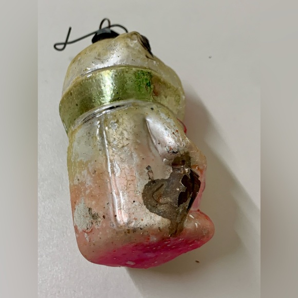 Early 20th Century Antique Suck Mouth Frog Christmas Tree Ornament - Picture 8 of 16